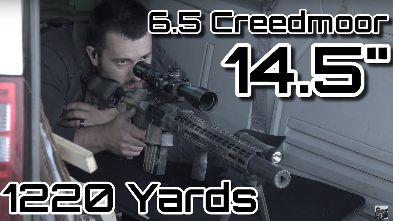 14,5" 6,5 Creedmoor на 1220 ярдов