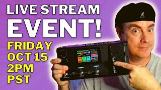 Headrush MX5 Tutorial | The Pedal Guy Live Stream