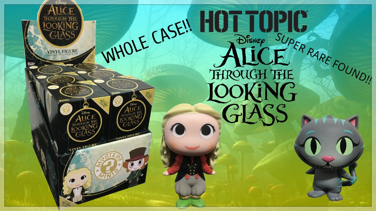 ALICE THROUGH THE LOOKING GLASS MYSTERY MINIS HOT TOPIC CASE
