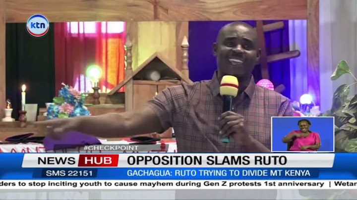 Tag of war for Meru county between President Ruto and Rigathi Gachagua ahead of 2027 elections