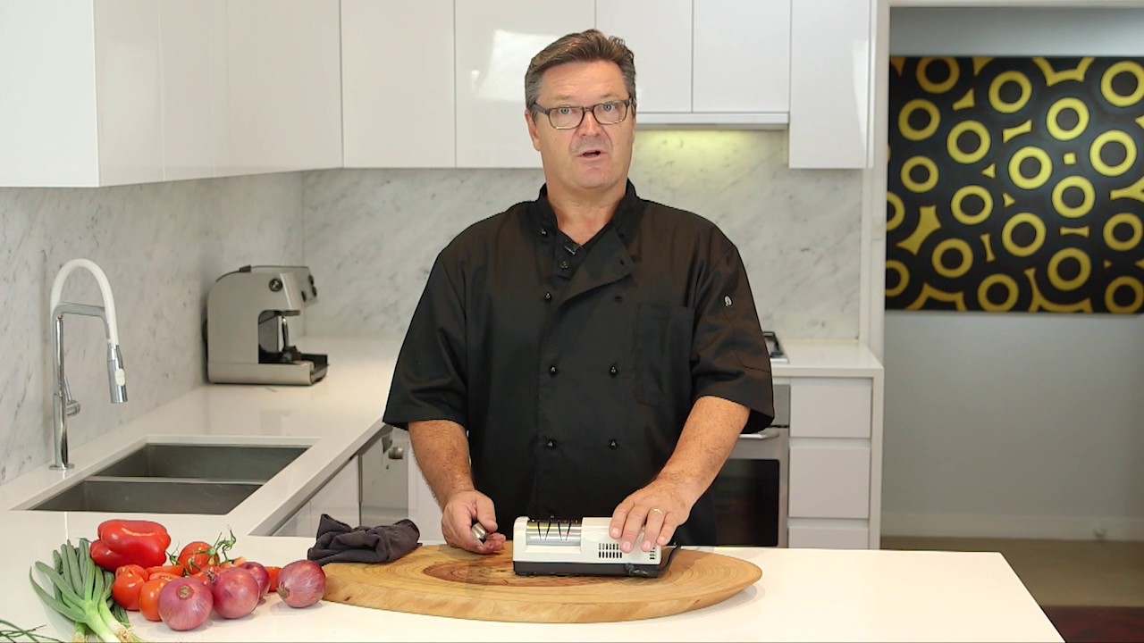 Nirey KE198 Electric Knife Sharpener Instruction YouTube