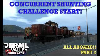Famous $28k Concurrent Shunting Challenge Start - Derail Valley Simulator Net Worth