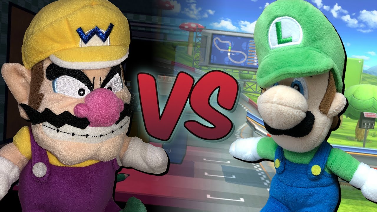Wario VS Luigi - Super Smash Bros. Plush