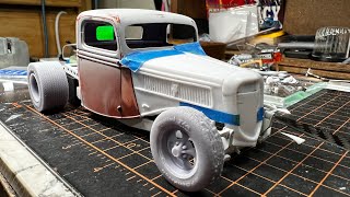 1937 ford truck - 7/28/23 street machine GB @blueoxmodelshop3405 /shout outs