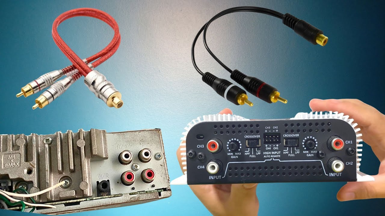 COMO USAR O CABO RCA Y CORRETAMENTE CAIXA TRIO OU CAIXA BOB