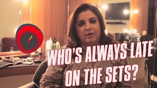 Who is always late on the sets? | Happy New Year