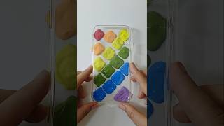 Satisfying Phone case Painting using rainbow colour #diy #viralvideo #colourmixing #drawing