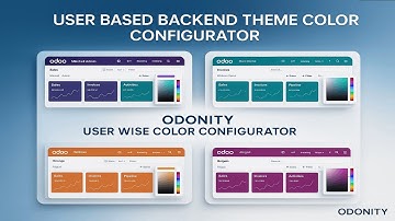 Dynamic User Based Backend Theme Colors for Odoo | Odonity App