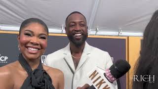 GABRIELLE UNION & DWYANE WADE| 55TH NAACP IMAGE AWARDS LIVE WITH THE NIKKI RICH SHOW