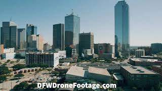 Information 4K video of the architecture in Downtown Dallas, Texas Guide