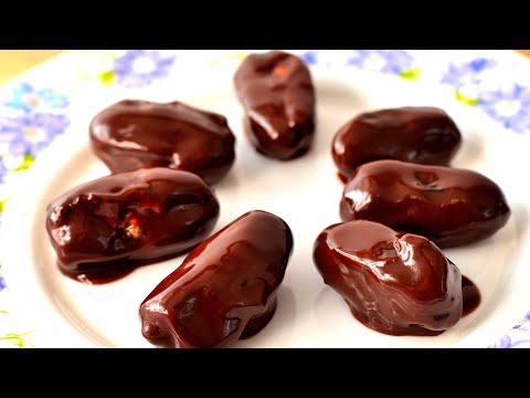 Stuffed Dates Chocolate Dipped \ How to Cook Guide Recipe
