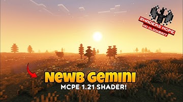 Newb x Gemini Shader mcpe 1.21 Best colorfull shader 1.21.60
