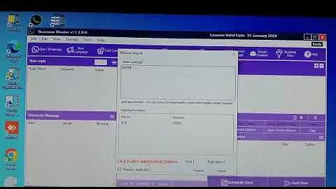 WHATSAPP BULK SOFTWARE - BUTTON SENDER AVAILABLE || FASTER AND NON BLOCKING SOFTWARE EASY USE