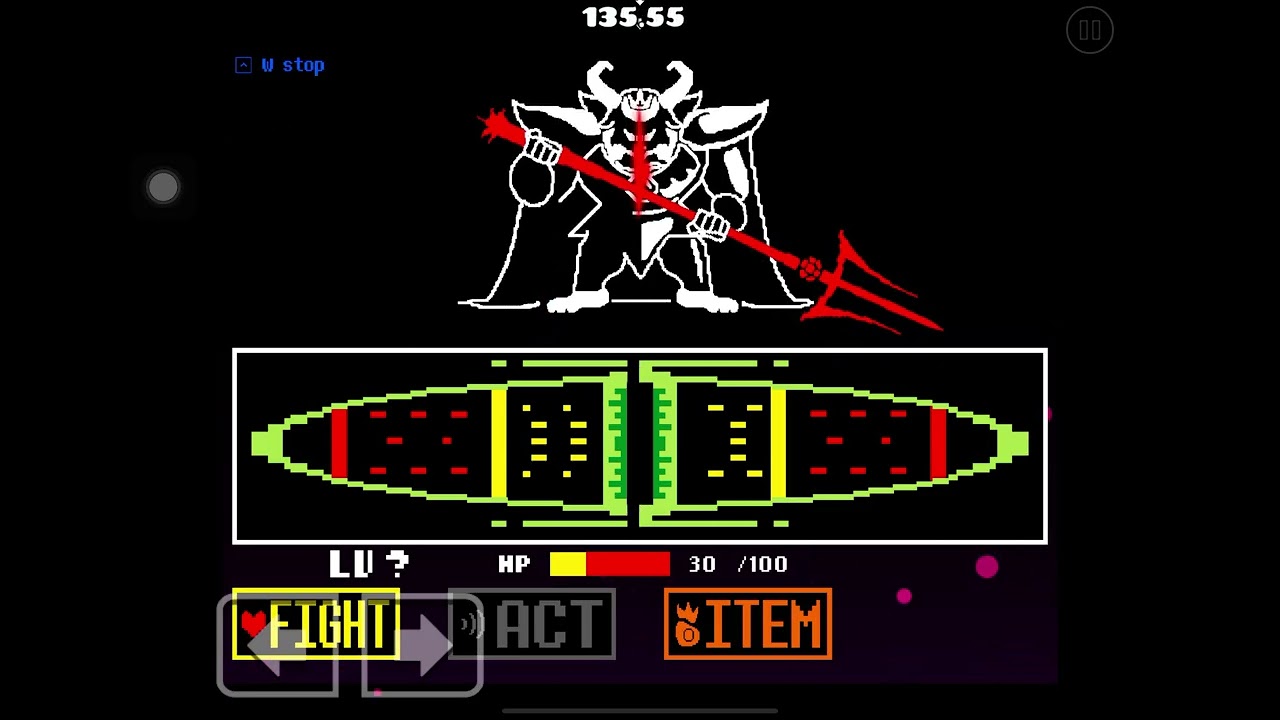 Intento derrotar a asgore