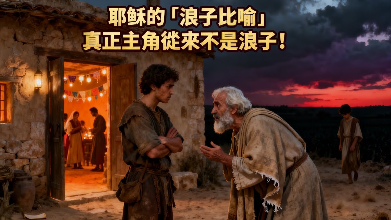 😱浪子比喻的真正主角不是浪子！大兒子的憤怒揭示了宗教最致命的罪 | 路加福音15章深度解析 #路加福音15章 #浪子的比喻 #大兒子 #法利賽人 #律法主義 #恩典vs行為 #聖經解經 #福音真理