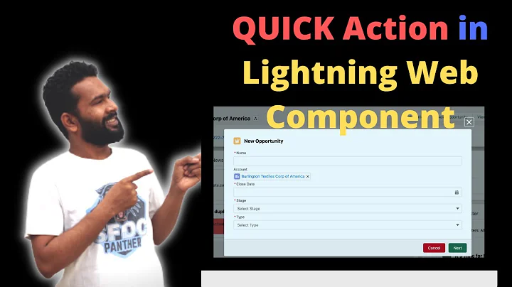 How to Create Quick Action using LWC || #Salesforce || #LWC || AMIT SINGH || #SFDCPanther