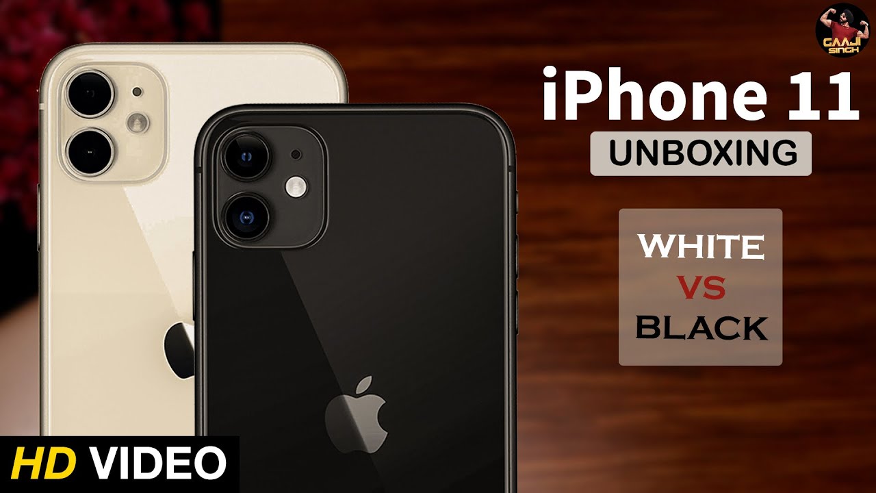 Unboxing Apple Iphone 11 White Vs Black Color Look In Hand Features Youtube