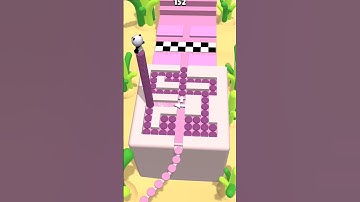 Stacky dash short video gameplay #games #stackydash #shorts #supercent