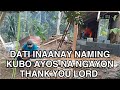 Thank you lord ok na yong kubo nmin sa bukid  philippine province life 117