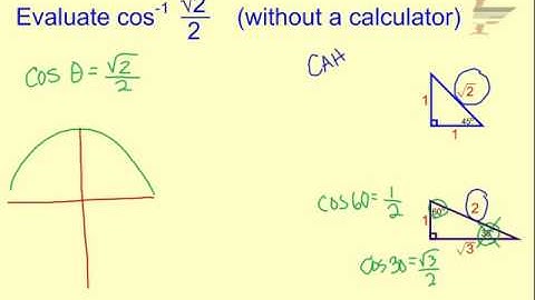 Ch13  Evaluate Trig Function without Calculator 4
