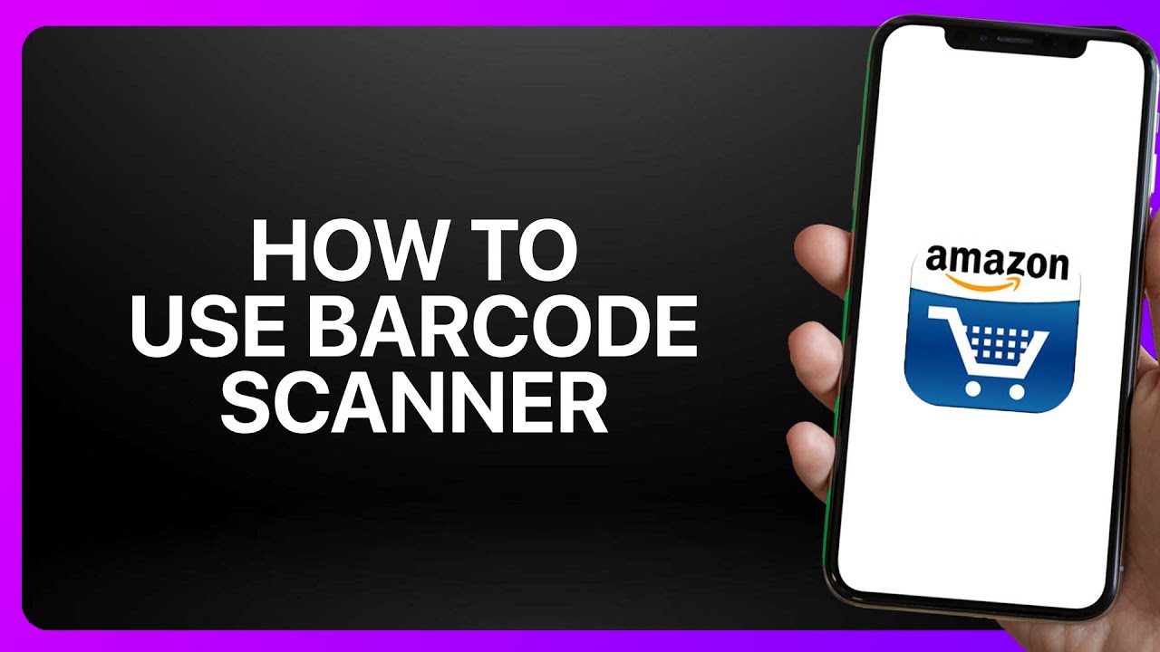 Scan Button On Amazon How To Use Barcode Scanner In Amazon Shopping App ! Tutorial - YouTube