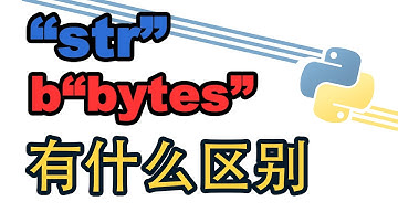 [Python] str和bytes有什么区别