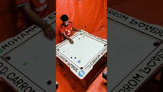 Carrom King 👑 super duper bord finish 😱 #trending #foryou #youtube #shorts #viral #carromboard