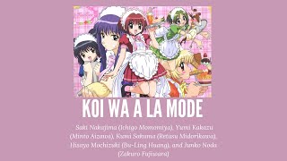 Koi wa A La Mode | Tokyo Mew Mew Ending [THAI SUB]