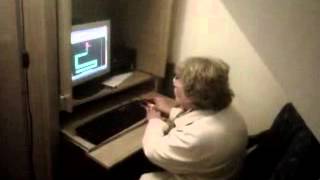 What happens when you put my grandma on the scary maze game! screenshot 4