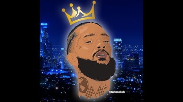 Nipsey Hussle Timelapse Drawing