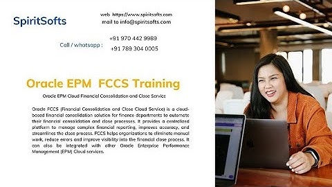 Oracle FCCS Online Training: FCCS Tutorial for Beginners and Professionals