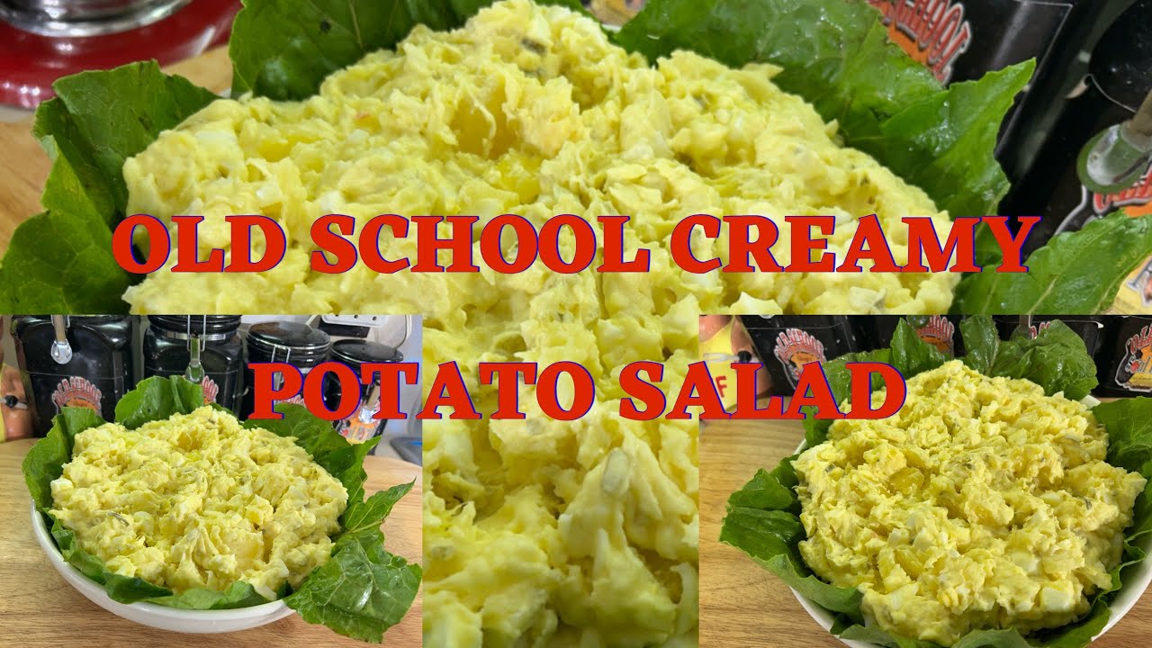 Сливочный картофельный салат старой школы / Еще один популярный гарнир на День благодарения в Южн...