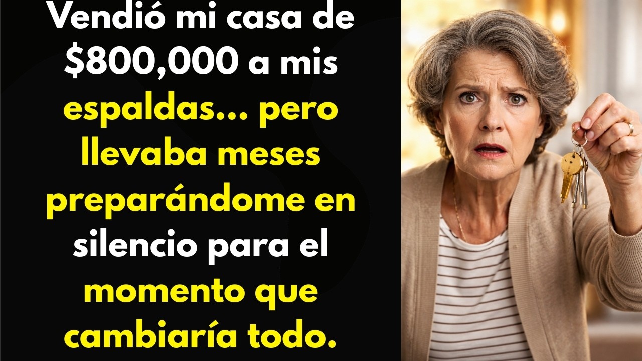 “Vendió mi casa de $800,000 sin que yo lo supiera… pero llevaba meses preparándome para esto.” 💥
