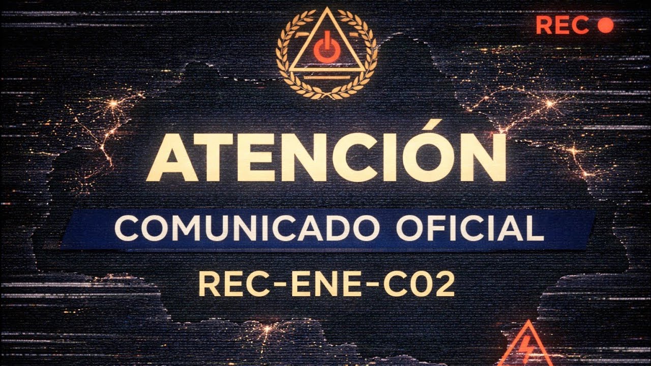 ALERTA POR APAGÓN EN ZONA URBANA - Comunicado 
