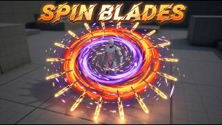 Spin Blades in Unreal Engine 5 Niagara @CGHOW