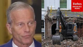 John Thune: White House Ballroom Is Being 'Financed Privately,' Is Not A Part Of Reconciliation Bill