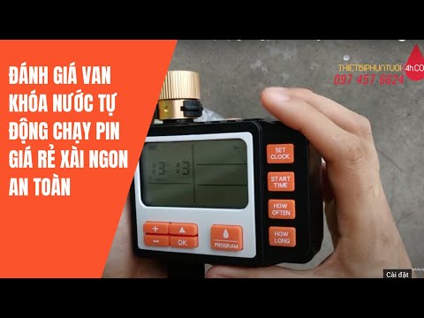 Video: Hẹn giờ tưới: loại và mô tả