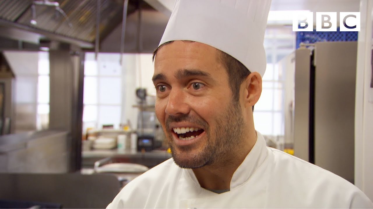 Spencer Matthews can't handle the heat in the kitchen - BBC