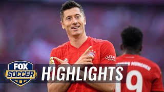 With a league title on the line, robert lewandowski netted game's only
goal in 43rd minute. bayern munich clinched their 8th straight
bundesliga titl...