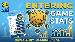 Enter Stats with the Water Polo Stats App