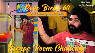 Famous Escape Room Challenge😱(Code Break 60) Fas gaye aaj | Best Indoor Games In Delhi/NCR Profile
