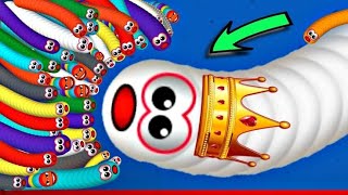 “Funny Worms Zone Moments! Can We Become the Biggest Worm? 😂”#fungameplay #wormszone #gameplay