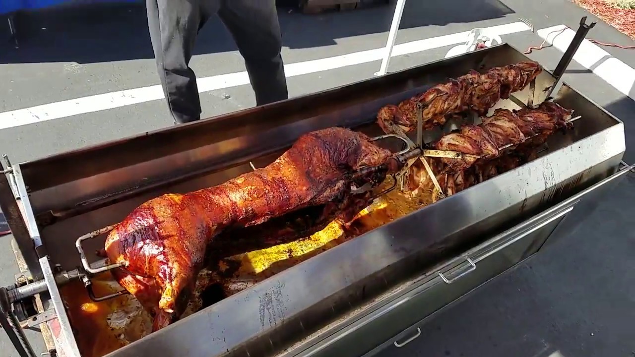 Rotisserie Pig YouTube