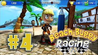 Beach Buggy Racing (PS4) Прохождение игры #4: Ананасовый Рейд и Рокси Роллер