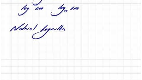 Transcendental Functions 4 Two Main Logarithmic Bases.mov