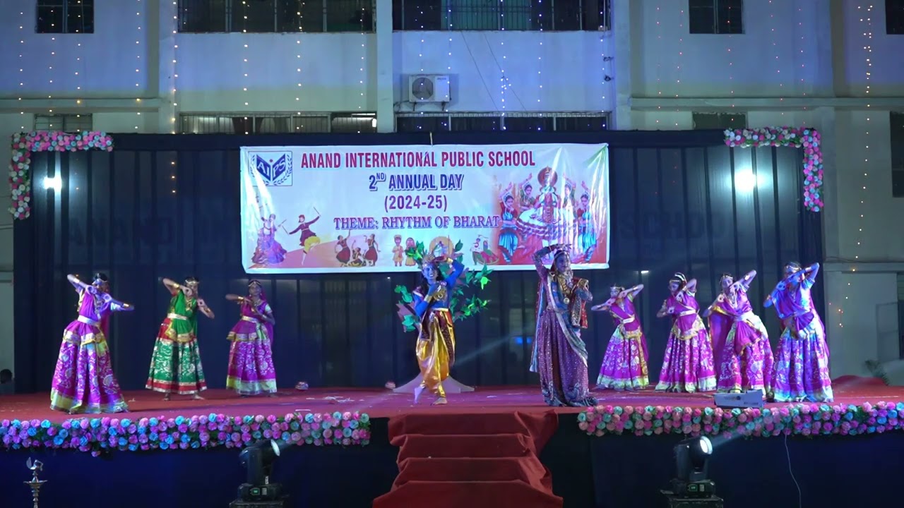 Krishna Leela: Rhythm of Bharat- Anand International Public School