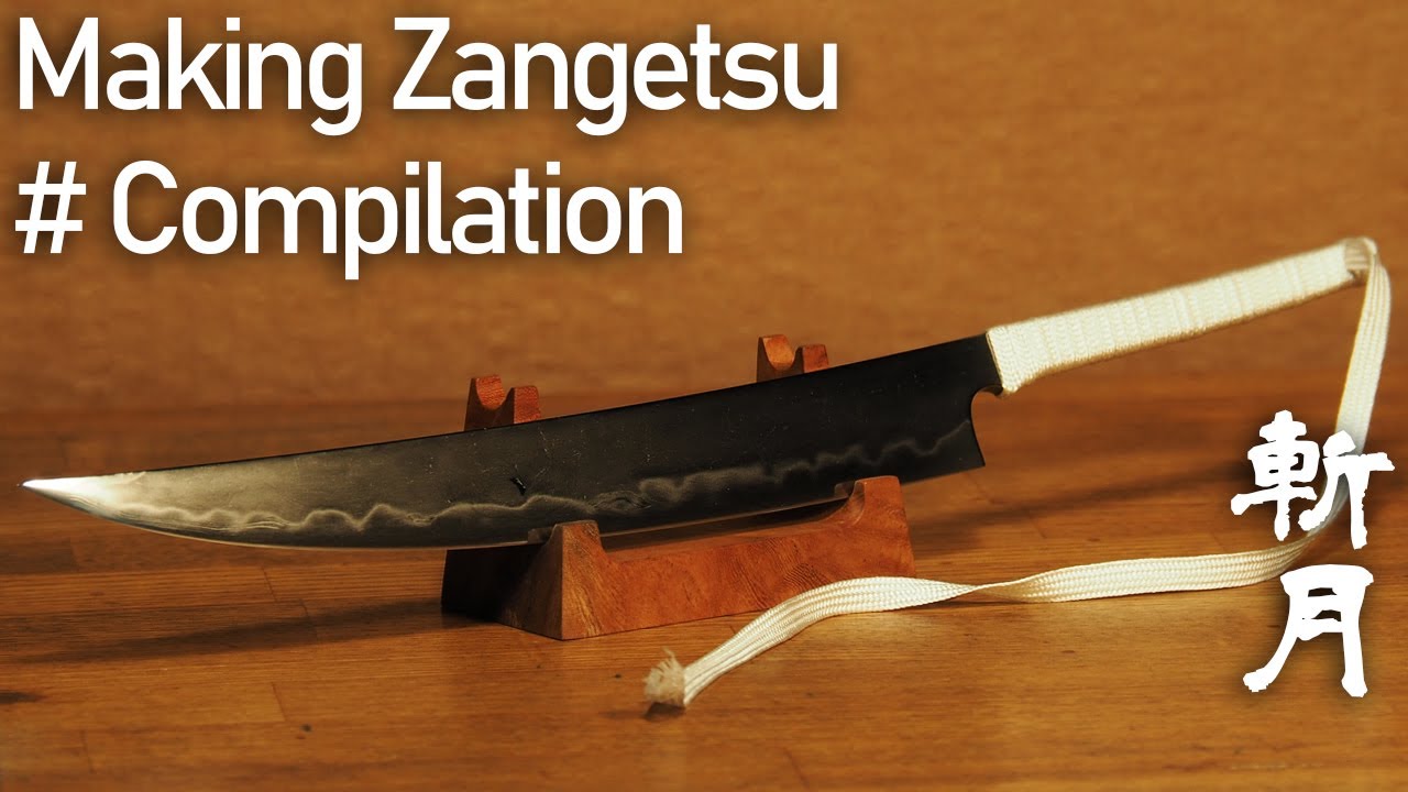 黒崎一護の斬月を真剣に作ってみた。総集編/ Making Ichigo's Zangetsu Sword from [BLEACH] # Compilation