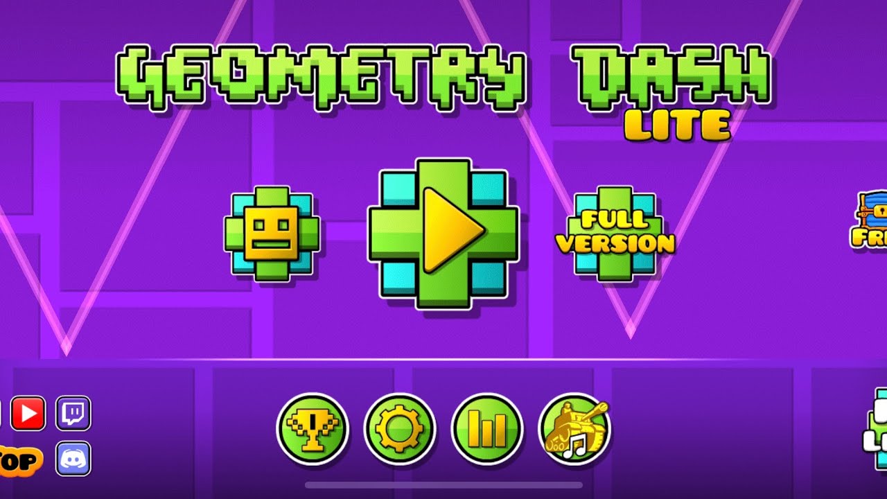 First video ever Geometry Dash! - YouTube