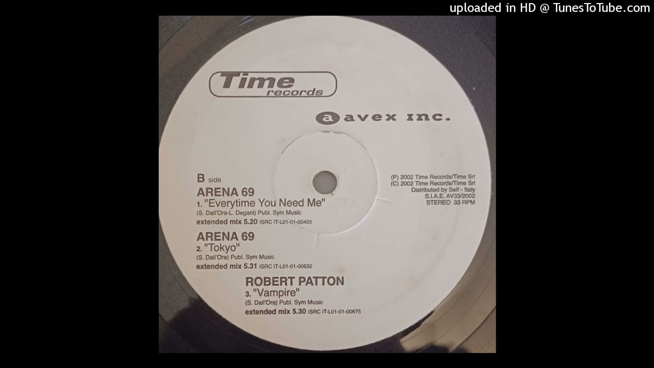 Watch Robert Patton - Vampire (Extended Mix) on YouTube Watch Robert Patton - Vampire (Extended Mix) on YouTube