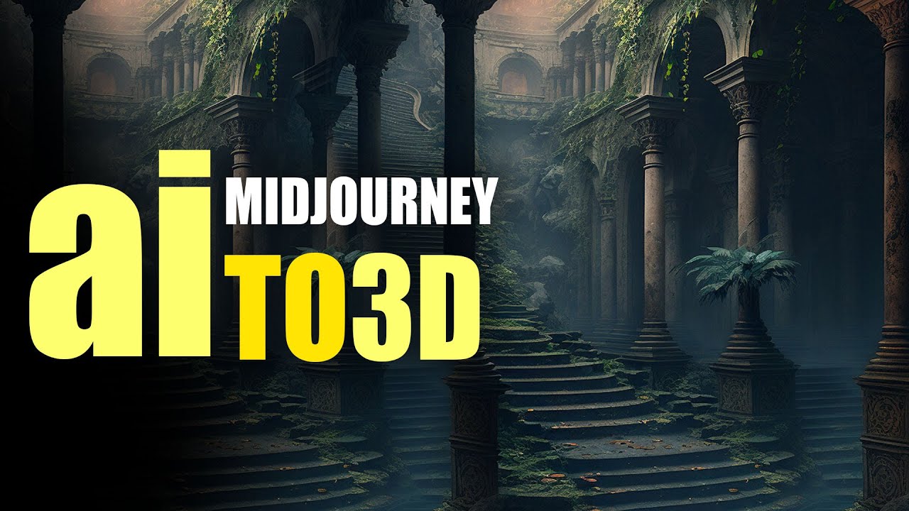 🔴 blender live - using #midjourney to create 3d art - YouTube